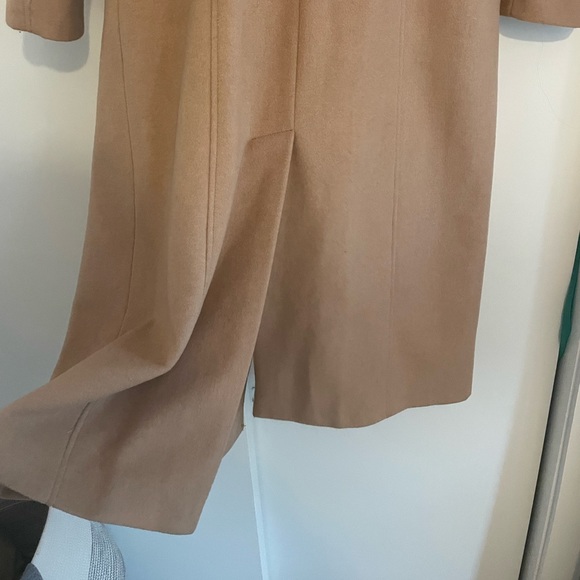Karl Lagerfeld long camel coat - Picture 4 of 5